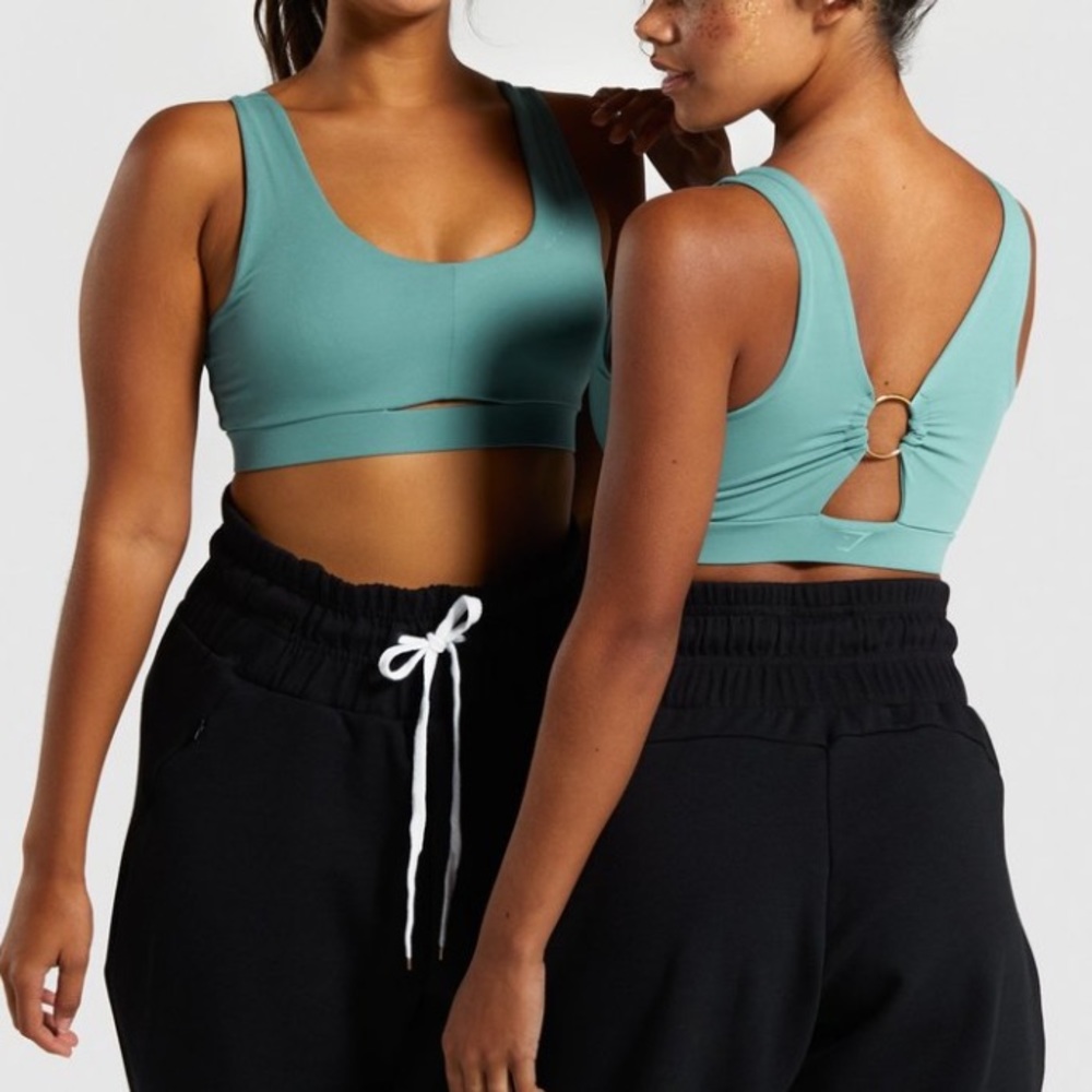 Gymshark Whitney Simmons Sports Bra Sage Large